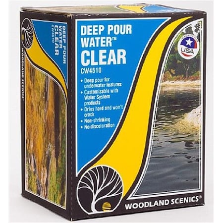 Woodland Scenics Woodland Scenics WOO4510 Deep Pour Water - Clear WOO4510
